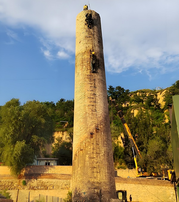 煙囪拆除新選擇！無塵無污染，還你清新空間！